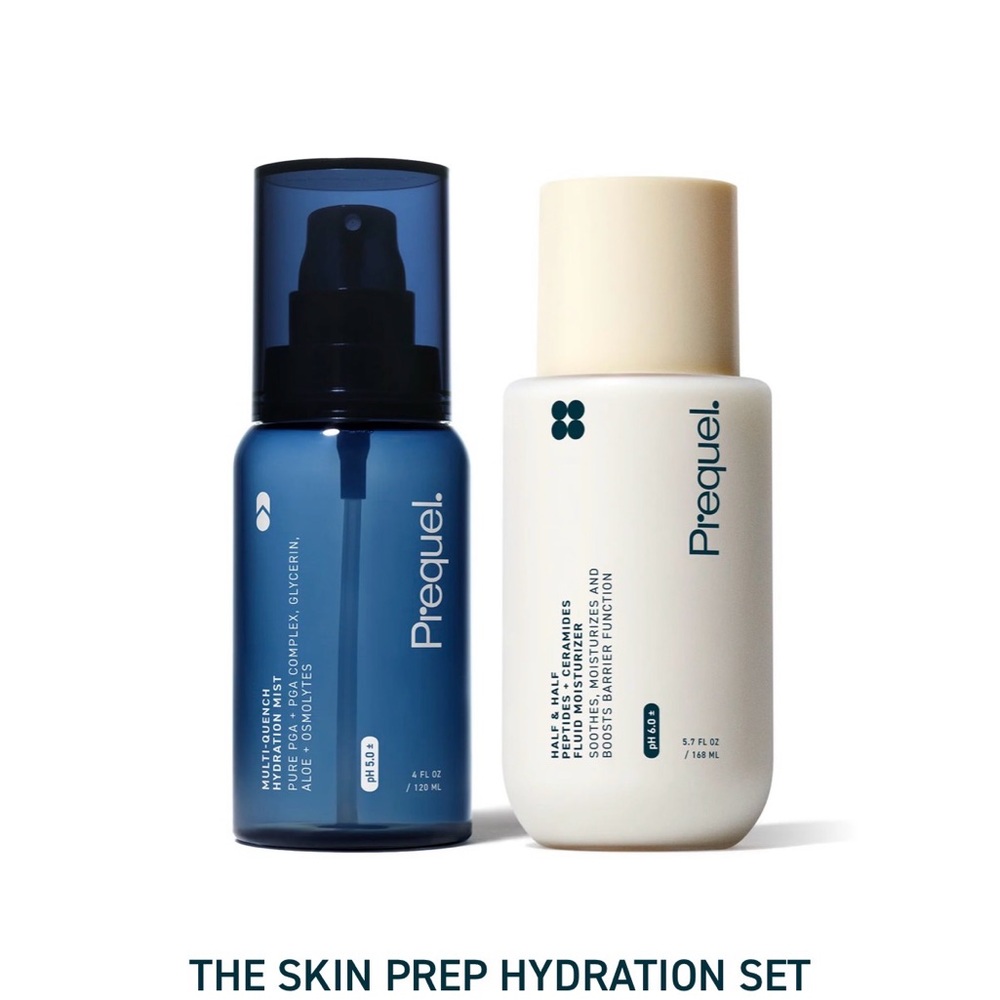 Prequel Blue and Cream Hydration Duo